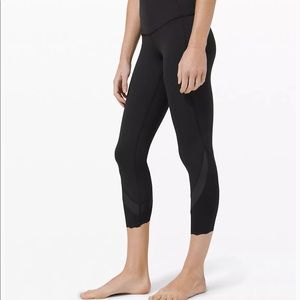 Lululemon Wunder Under High Rise Crop Leggings